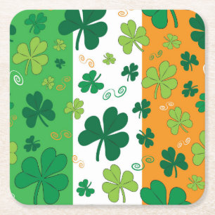 St Patrick's Day coasters