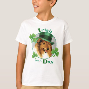 St. Patrick's Day Collie T-Shirt