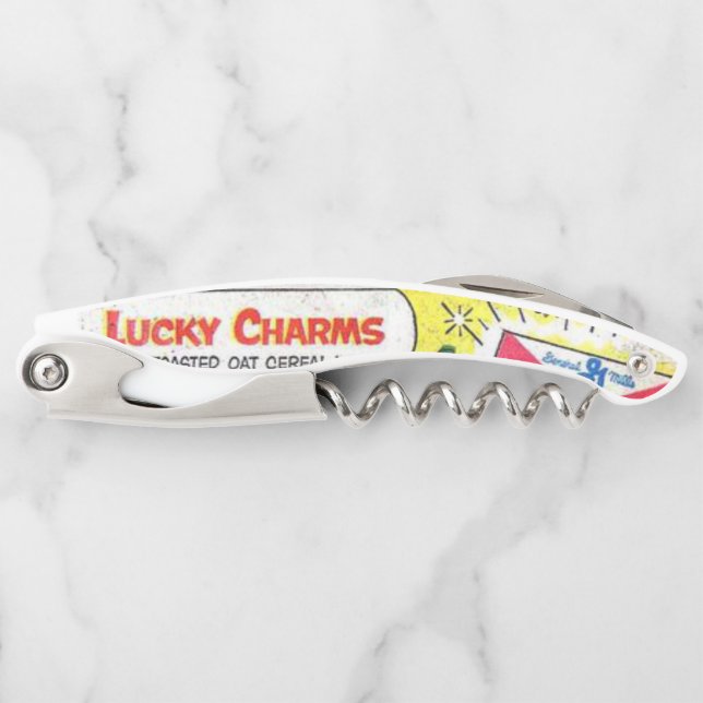 St. Patrick's Day Corkscrew Bottle Opener (Front)