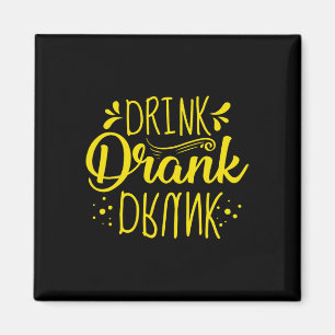 St Patricks Day Costume Beer Drink Drank Drunk Magnet