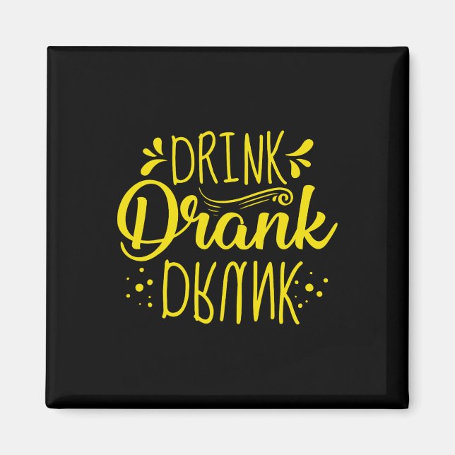 St Patricks Day Costume Beer Drink Drank Drunk  Magnet (Front)