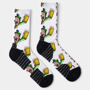 St Patrick's Day Crew Socks