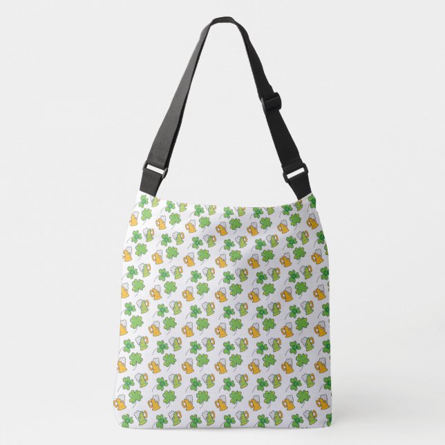St. Patrick's Day Cross-Body Bag (Front)
