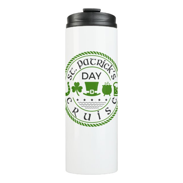 St Patricks Day Cruise Cruising Thermal Tumbler (Front)