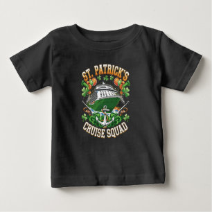 St Patrick's Day Cruise Squad 2025 Family Matching Baby T-Shirt