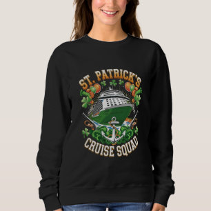St Patrick's Day Cruise Squad 2025 Family Matching Sweatshirt