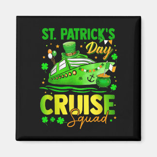 St patrick's day cruise squad crew vacation magnet