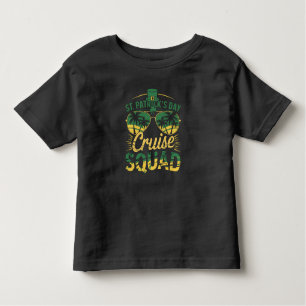 St Patrick's Day Cruise Squad Family Matching Toddler T-Shirt