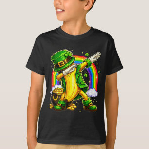 St patricks day dabbing banana leprechaun design  T-Shirt