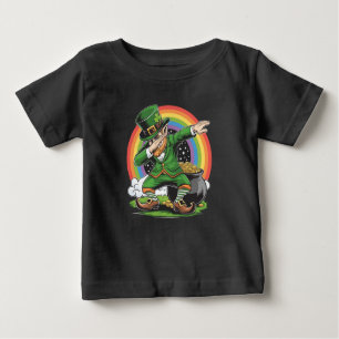 St Patricks Day Dabbing Leprechaun Dab Dance Baby T-Shirt