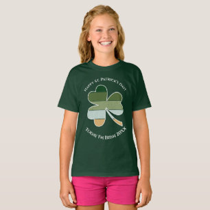 St. Patrick's Day Distressed Lucky Irish Shamrock T-Shirt