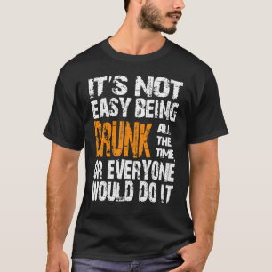 St Patrick's Day Drunk Lucky Bartender All Time Dr T-Shirt
