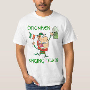 St Patrick's Day Drunken singing team T-Shirt