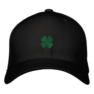 St. Patrick's Day Embroidered Clover Men's Cap