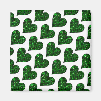 St. Patrick's Day Emerald Heart Magnet