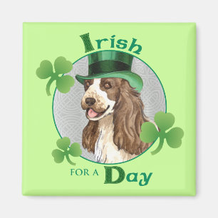 St. Patrick's Day English Cocker Magnet