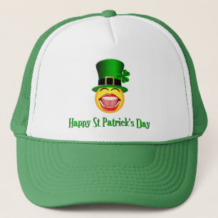 St Patrick's Day Face Drinking Team Hat