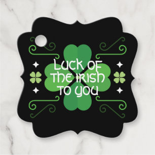 St. Patrick's Day Favour Tags