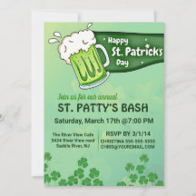 St Patricks day First Birthday green Gold