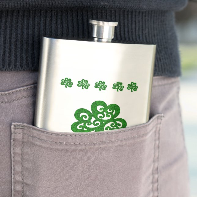 St. Patrick's Day Flask (In Situ)