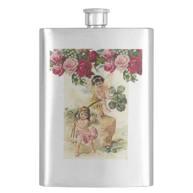 St. Patrick's Day Flask (Front)