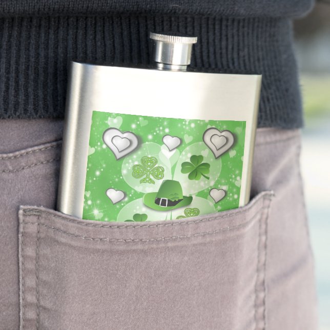 St. Patrick's Day Flask (In Situ)