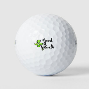 St. Patrick's Day Four-leaf clover Golf Balls
