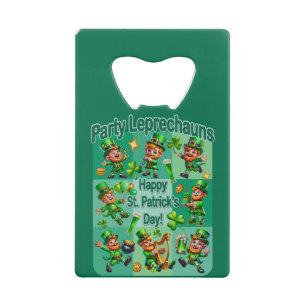 St. Patrick's Day Fun Adorable "Party Leprechauns"