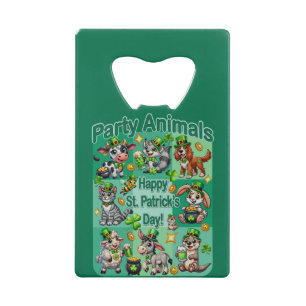 St. Patrick's Day Fun and Adorable "Party Animals"