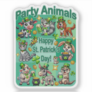 St. Patrick's Day Fun and Adorable "Party Animals"