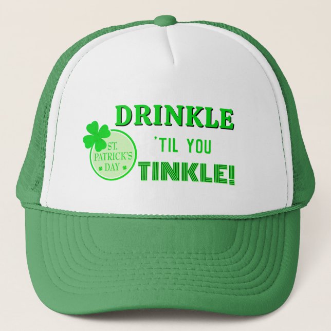 St Patrick's Day FUN! Best Group or individual Trucker Hat (Front)