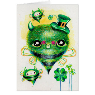 St. Patrick's Day Funny Bug