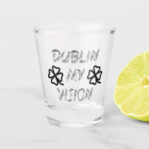 St. Patrick's Day Funny Humour Green Shot Glass