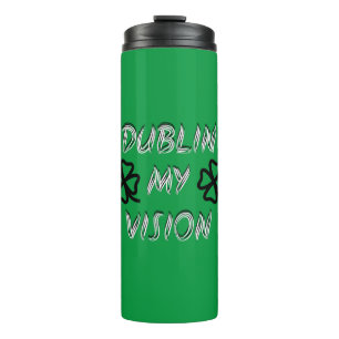 St. Patrick's Day Funny Humour Green Thermal Tumbler