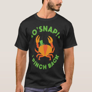 St Patrick's Day Funny I Pinch Back Irish Kid Girl T-Shirt