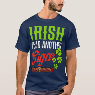 St Patricks Day  Funny Irish Cigar Smoke T-Shirt