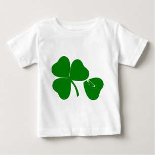 St Patrick's Day - Get Lucky 3 + 1 leaves = 4 Baby T-Shirt