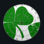 St Patrick's Day - Get Lucky 3   1 leaves = 4 Dartboard<br><div class="desc">Modern Design - St Patrick's day</div>