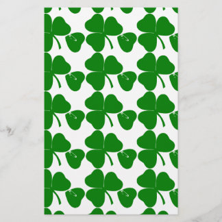St Patrick's Day - Get Lucky 3 + 1 leaves = 4 Stationery