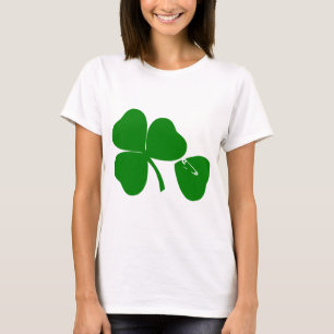 St Patrick's Day Get Lucky 3 and 1 leaves 4 T-Shirt
