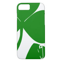 St Patrick's Day Get Lucky 3 leaves and Safety Pin