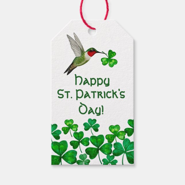 St. Patrick's Day  Gift Tags (Front)