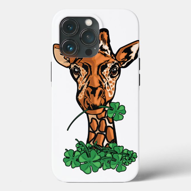 St. Patricks Day Giraffe Case-Mate iPhone Case (Back)