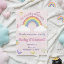 St. Patrick's Day girl baby shower