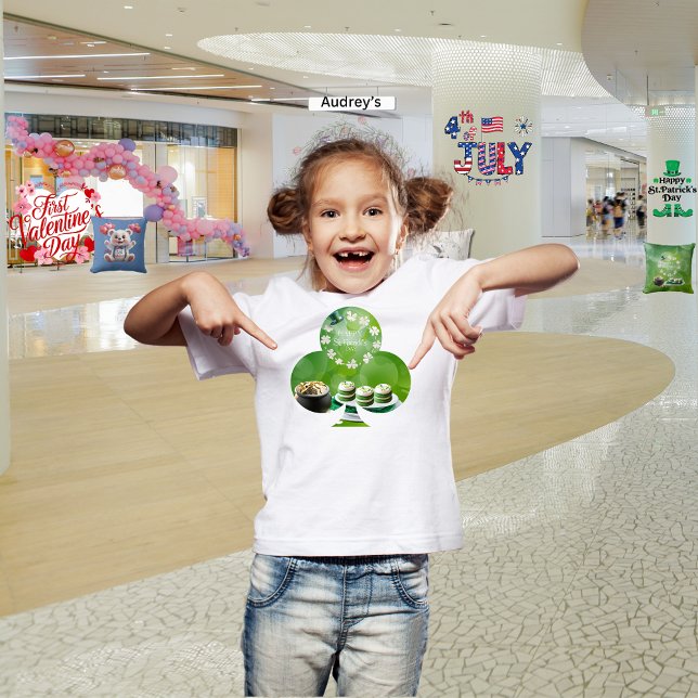St Patrick's Day Girl's T-Shirt (Creator Uploaded)