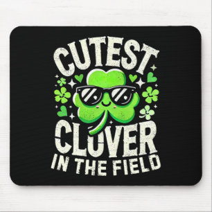 St Patricks Day Girls Toddler Boys Cutest Clover S Mouse Pad
