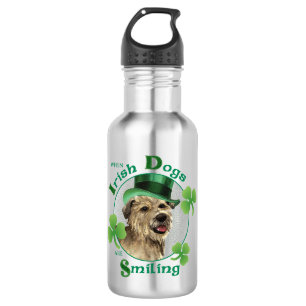 St. Patrick's Day Glen of Imaal Terrier 532 Ml Water Bottle