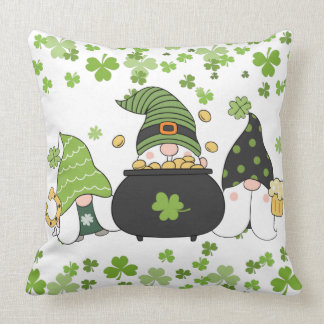 St. Patrick's Day Gnome Cushion