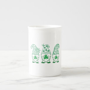 St. Patrick's Day Gnomes-60682 Bone China Mug