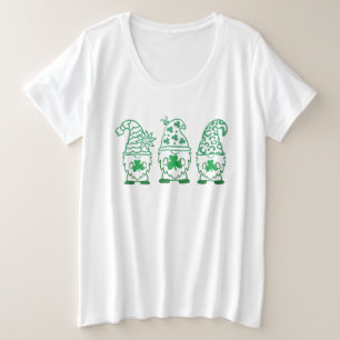 St. Patrick's Day Gnomes-67845 Plus Size T-Shirt